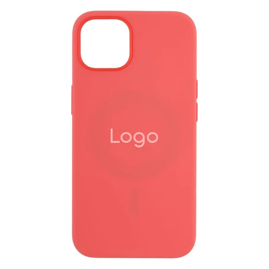 Чехол Silicone Case with MagSafe+SplashScreen для iPhone 13 Pro Pink Pomelo