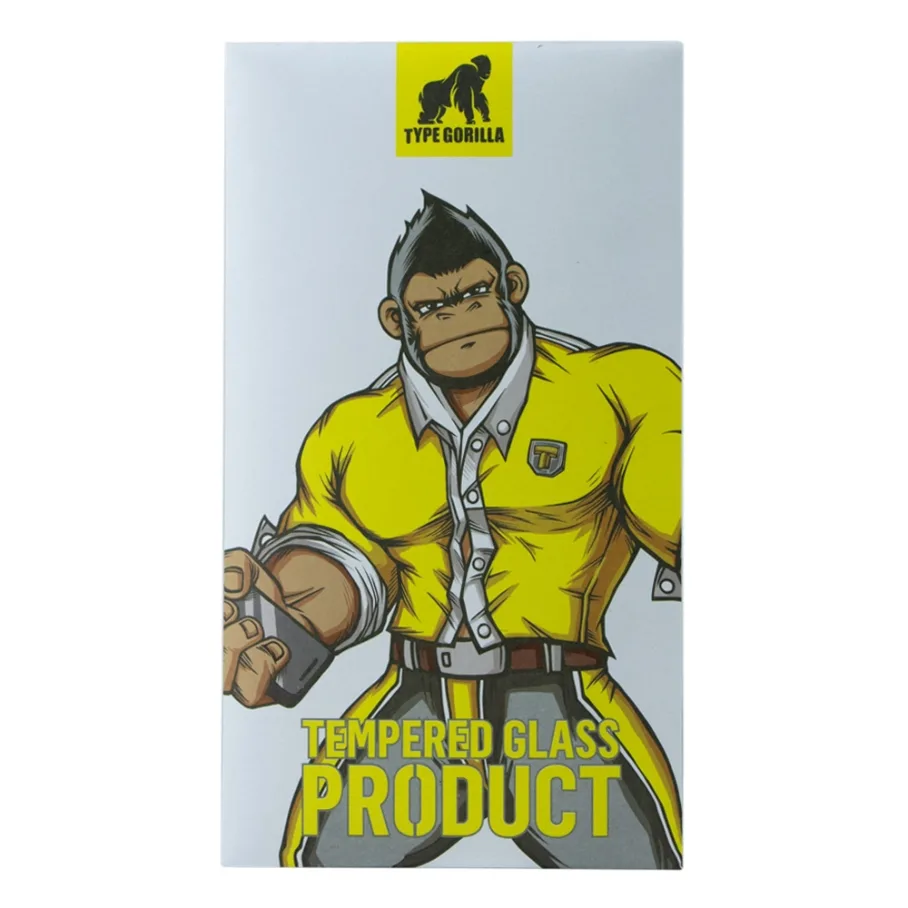 Защитное стекло Type Gorilla TG 2.5D Silk для Samsung A53 4G/5G/A51, Realme 6/6S, Redmi Note 11/11S, цвет черный