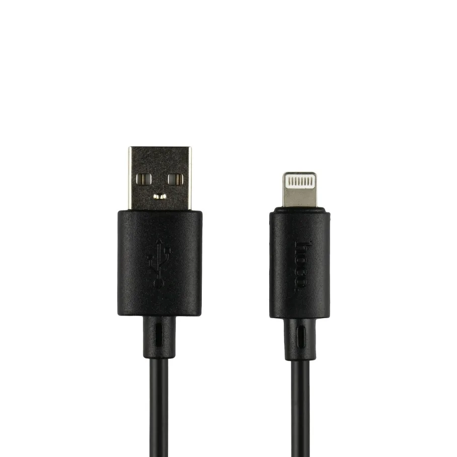 USB Hoco X88 Gratified Lightning 2.4A, цвет черный