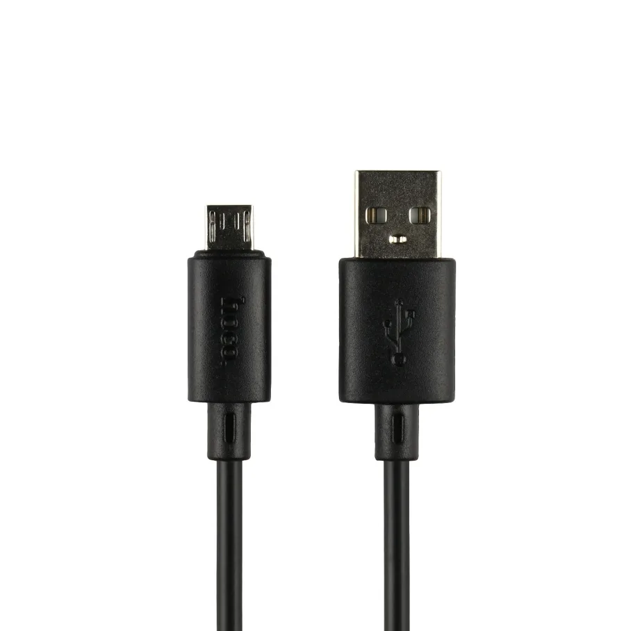 USB Hoco X88 Gratified Micro 2.4A, цвет черный