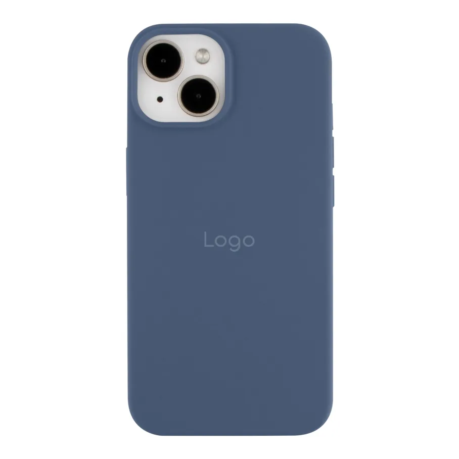 Чехол Silicone Case Full Size (AA) для iPhone 14 20.Navy Blue