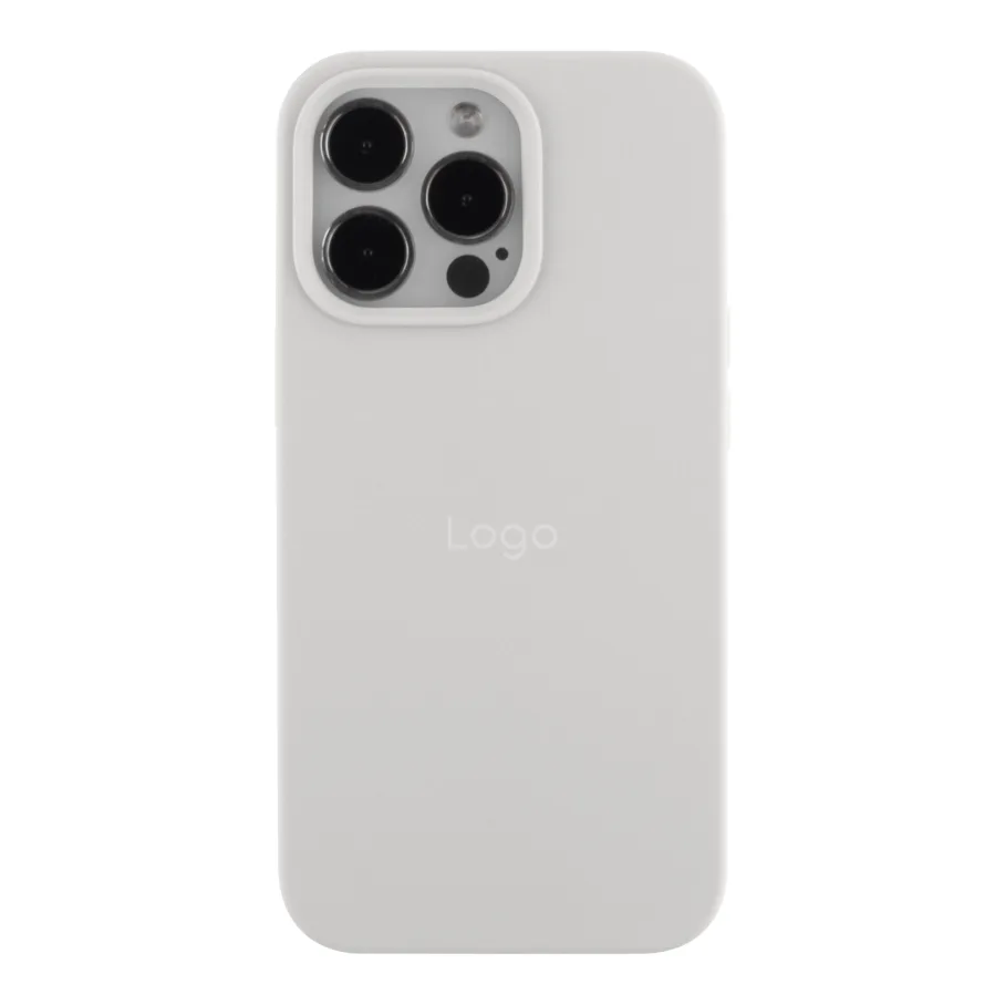 Чехол Silicone Case Full Size (AA) для iPhone 14 Pro Max 09.White