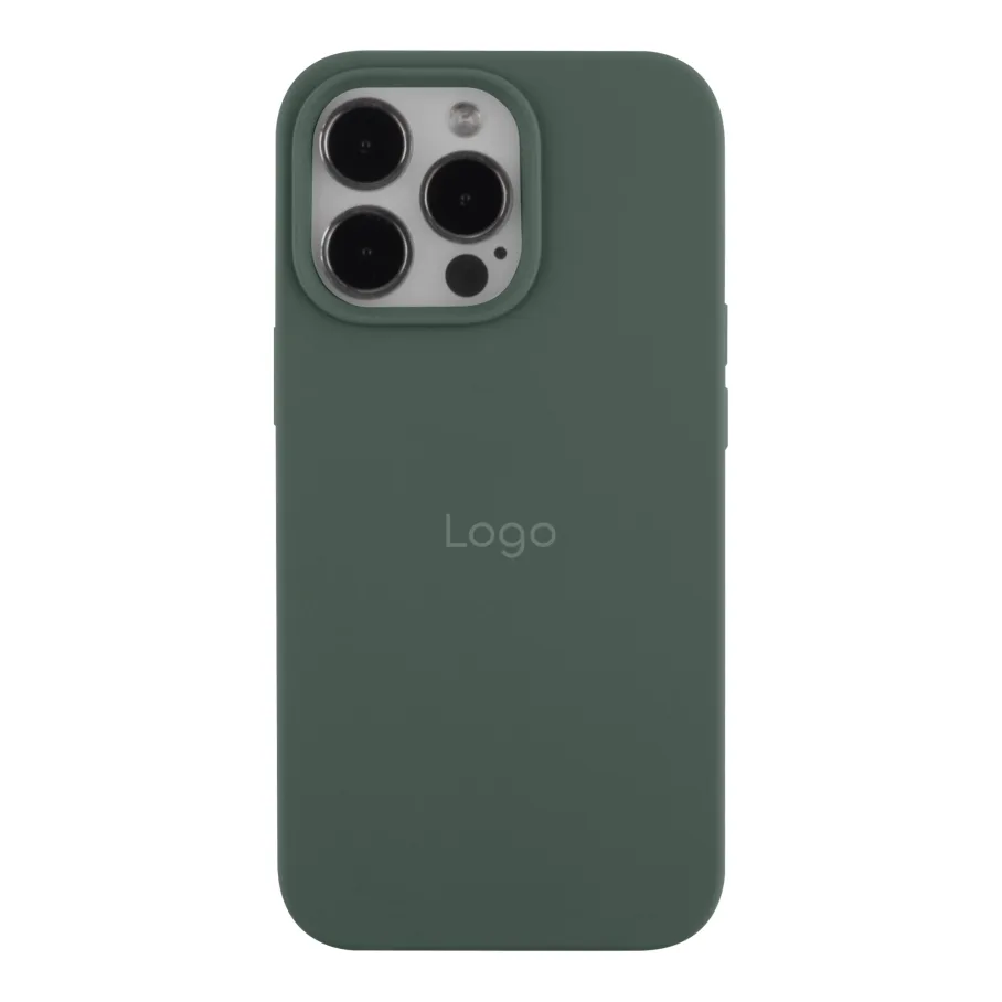Чехол для iPhone 14 Pro Max, цвет хвойный зеленый