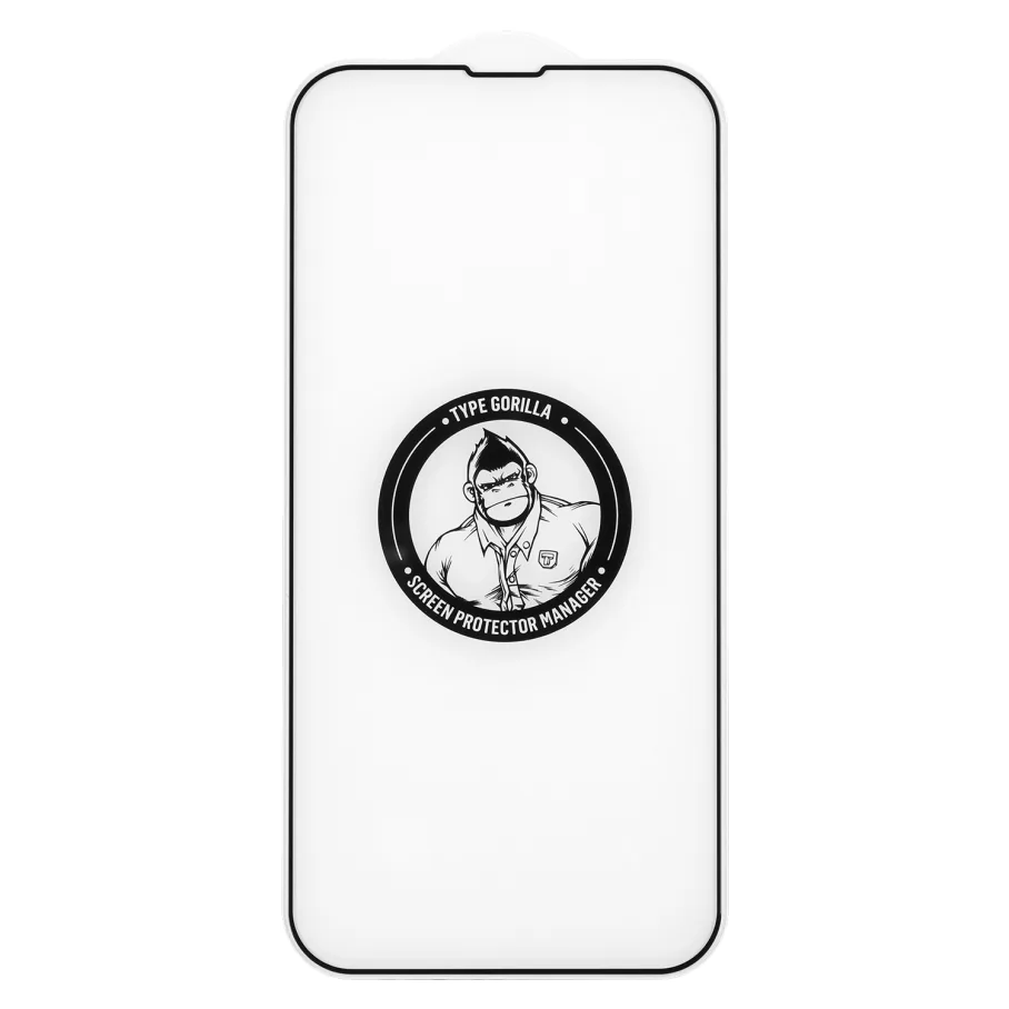 Защитное Стекло Type Gorilla 0.33 мм 2.5D HD Anti-Static PTJ1 для iPhone 14 Pro, цвет черный