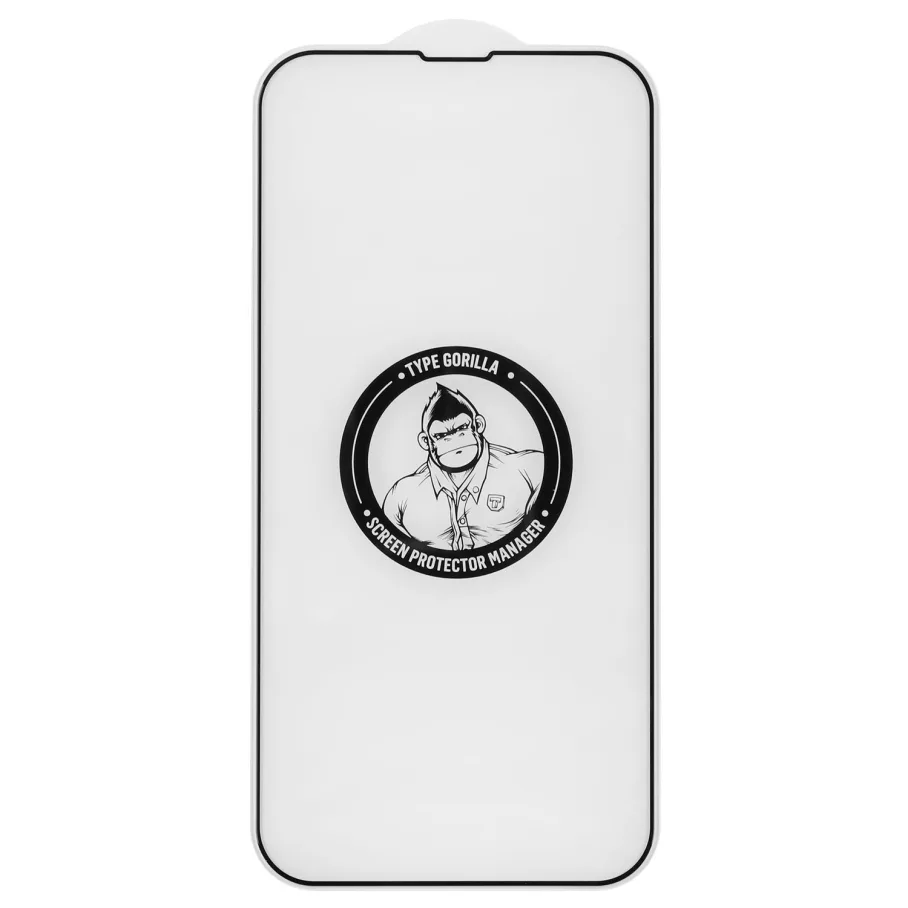 Защитное Стекло Type Gorilla 0.33 мм 2.5D HD Anti-Static PTJ1 для iPhone 14 Pro Max, цвет черный