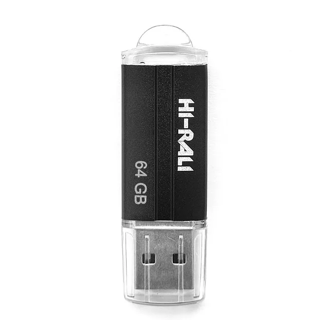 USB Flash Drive Hi-Rali Corsair 64gb, цвет черный