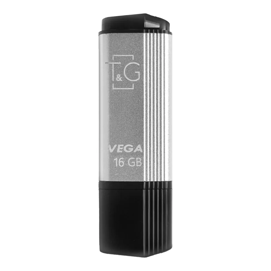 USB Flash Drive T&G 16gb Vega 121, цвет серый