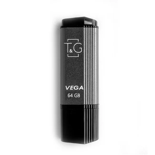 USB Flash Drive T&G 64gb Vega 121 Стальной