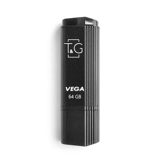 USB Flash Drive T&G 64gb Vega 121, цвет черный