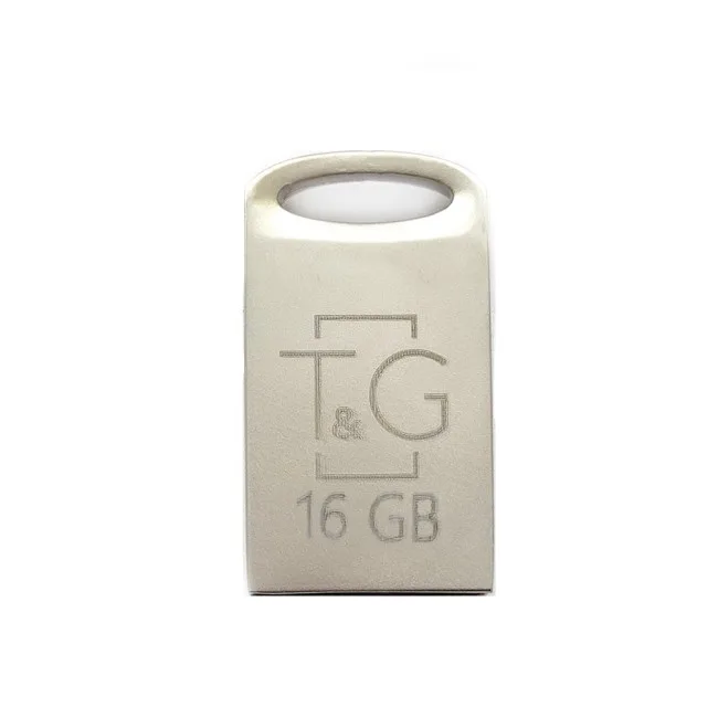 USB Flash Drive T&G 16gb Metal 105 Стальной