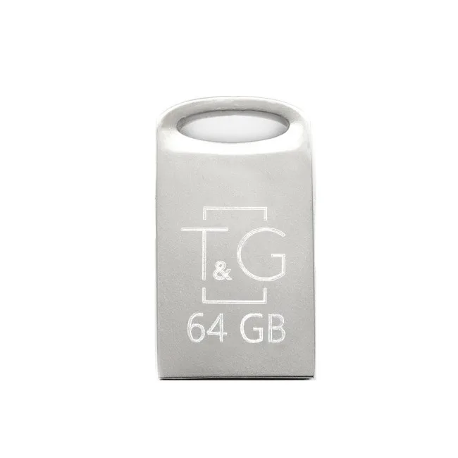 USB Flash Drive T&G 64gb Metal 105 Стальной