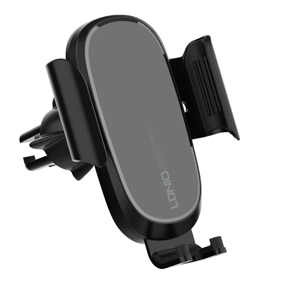 Автодержатель LDNIO MW21 Wireless, 15W, цвет черный