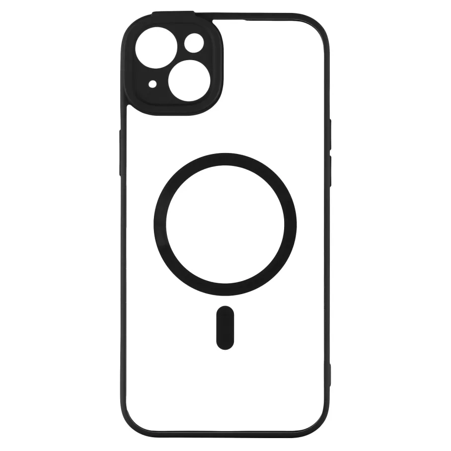 Чехол Baseus Frame Series Magnetic Case+Glass 0.22mm для iPhone 14 Plus, цвет черный