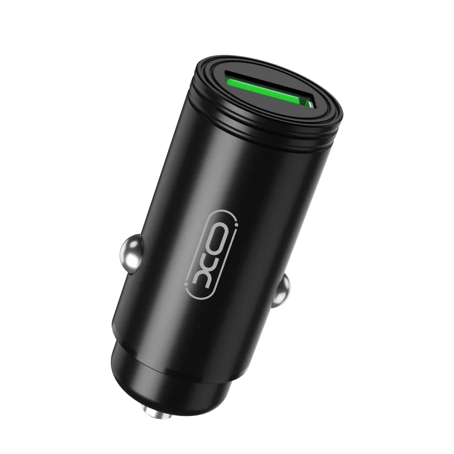 Авто Зарядное Устройство XO CC39 QC3.0 18W, цвет черный