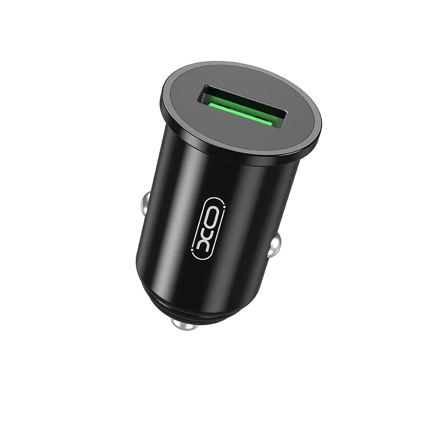 Авто Зарядное Устройство XO CC35 18W QC3.0, цвет черный