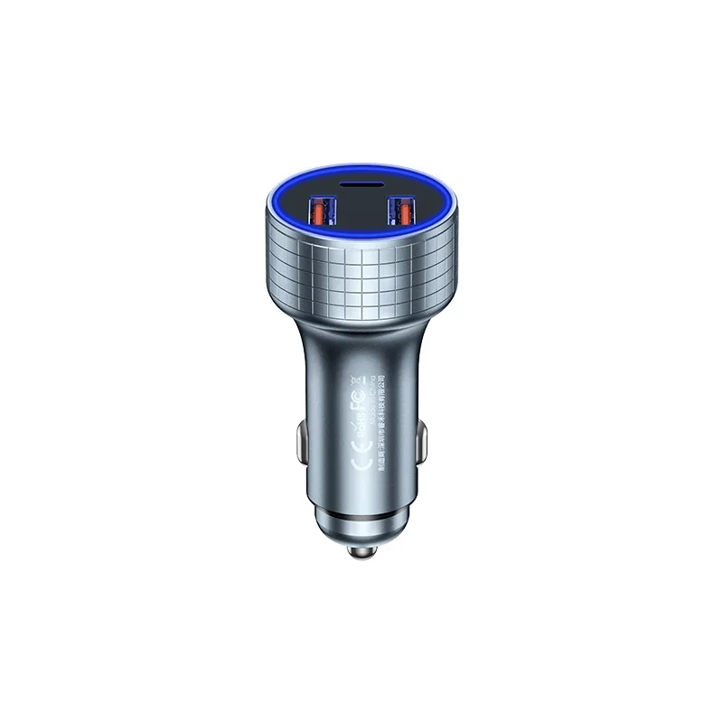 Авто Зарядное Устройство Remax RCC327 83W PD+QC, цвет серый