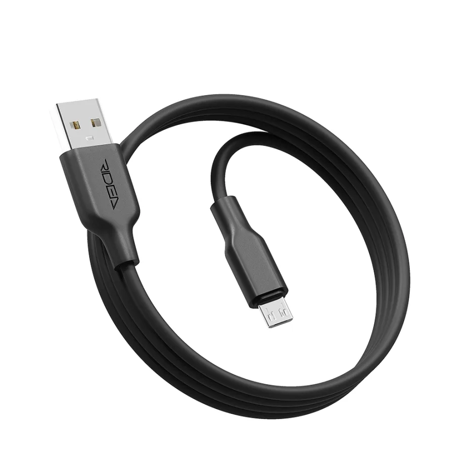 USB Ridea RC-M114 Soft Silico Micro 3A, цвет черный