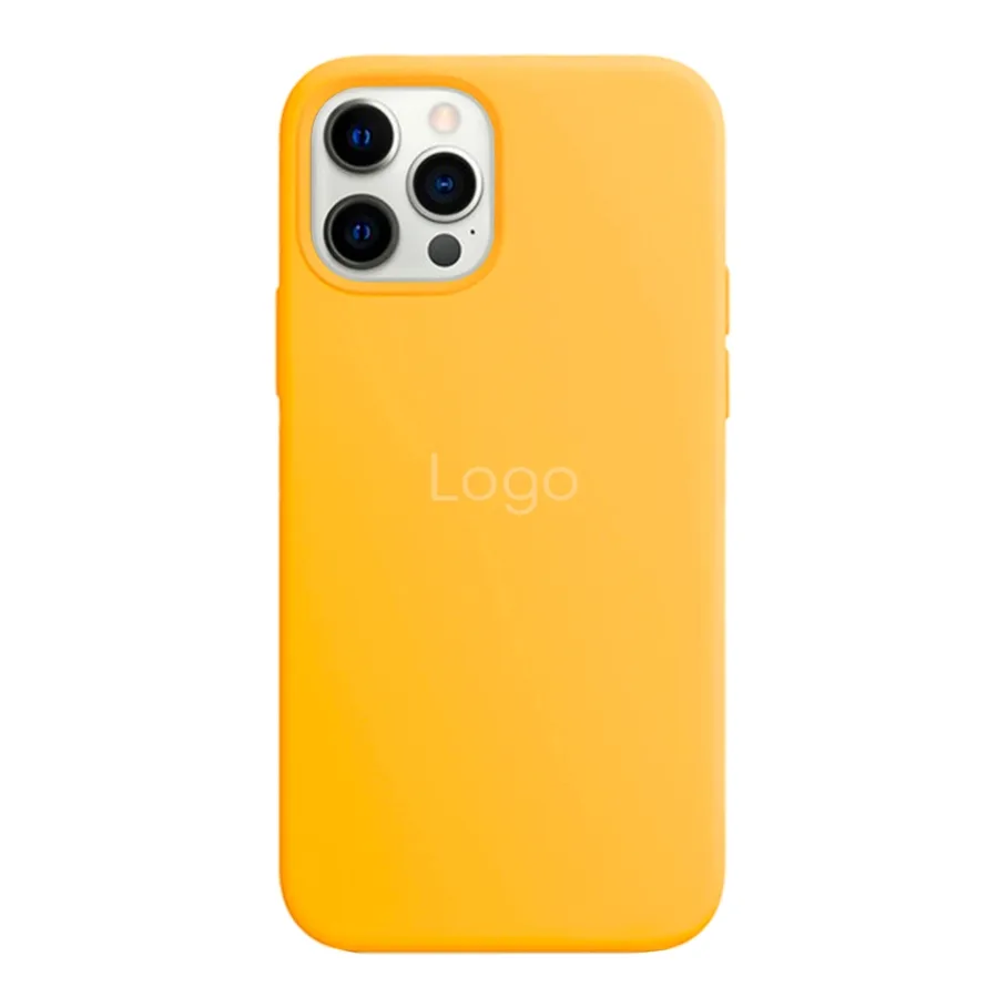 Чехол для iPhone 12 Pro Max с MagSafe, цвет желтый подсолнух