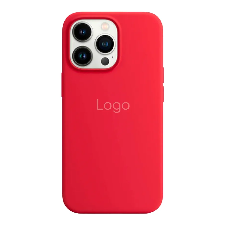 Чехол для iPhone 13 Pro Max с MagSafe, цвет красный
