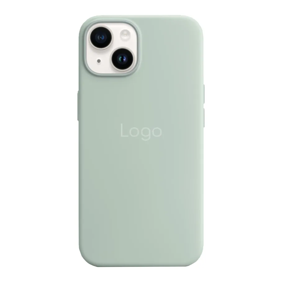 Чехол для iPhone 14 с MagSafe, цвет сочный зеленый