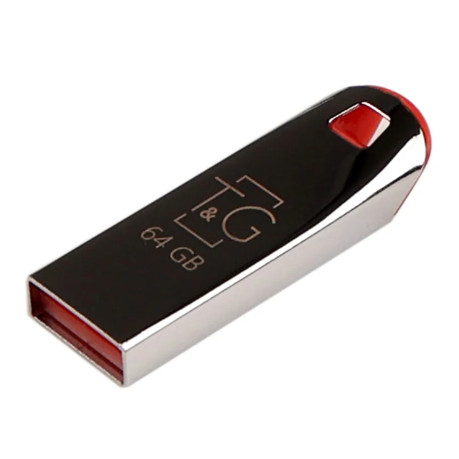 USB Flash Drive T&G 64gb Chrome 115 Стальной