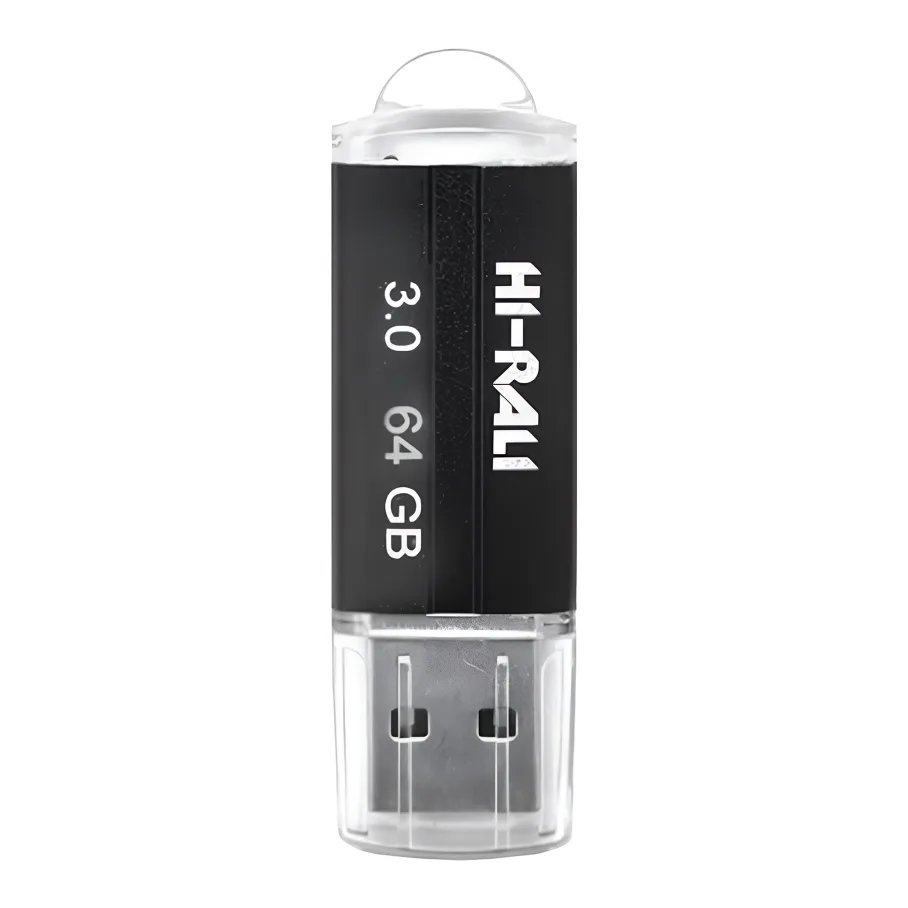 USB Flash Drive 3.0 Hi-Rali Corsair 64gb, цвет черный
