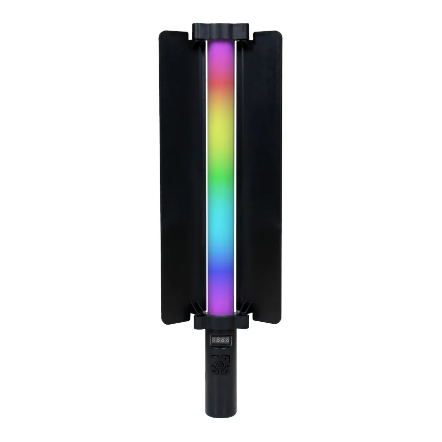 Лампа RGB LED Stick Lamp со Шторками АКБ Remote 50cm, цвет черный