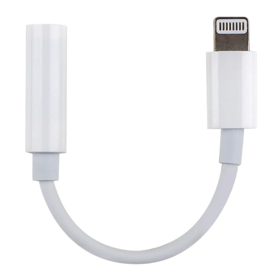 Aux для iPhone, с разъёмом 3.5 мм, цвет белый