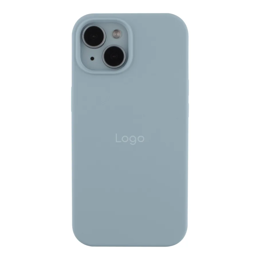Чехол Silicone Case Full Size (AA) для iPhone 15 58.Sky Blue