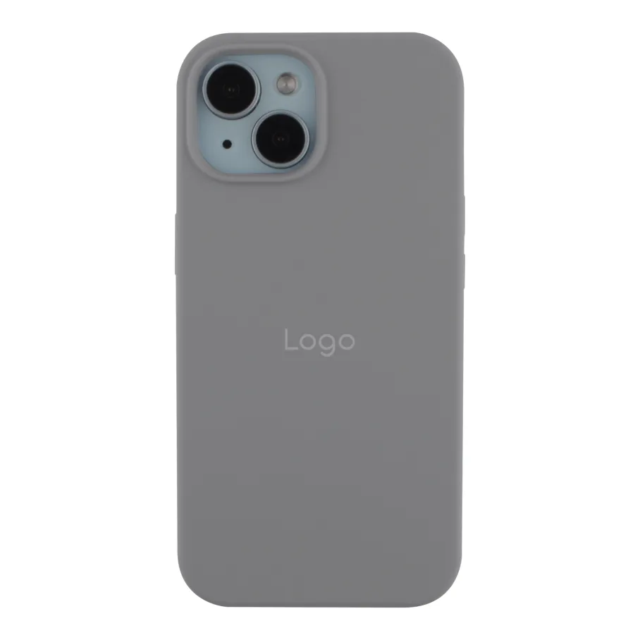 Чехол Silicone Case Full Size (AA) для iPhone 15 26.Mist Blue
