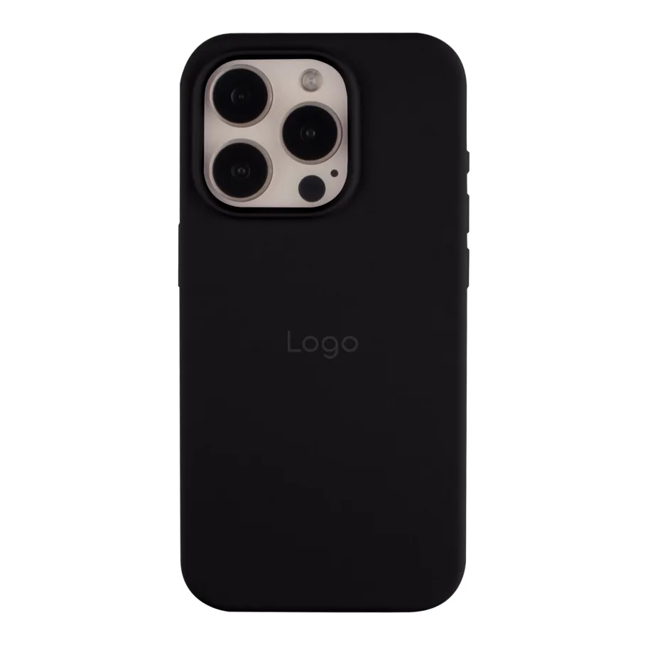 Чехол для iPhone 15 Pro Max, цвет черный