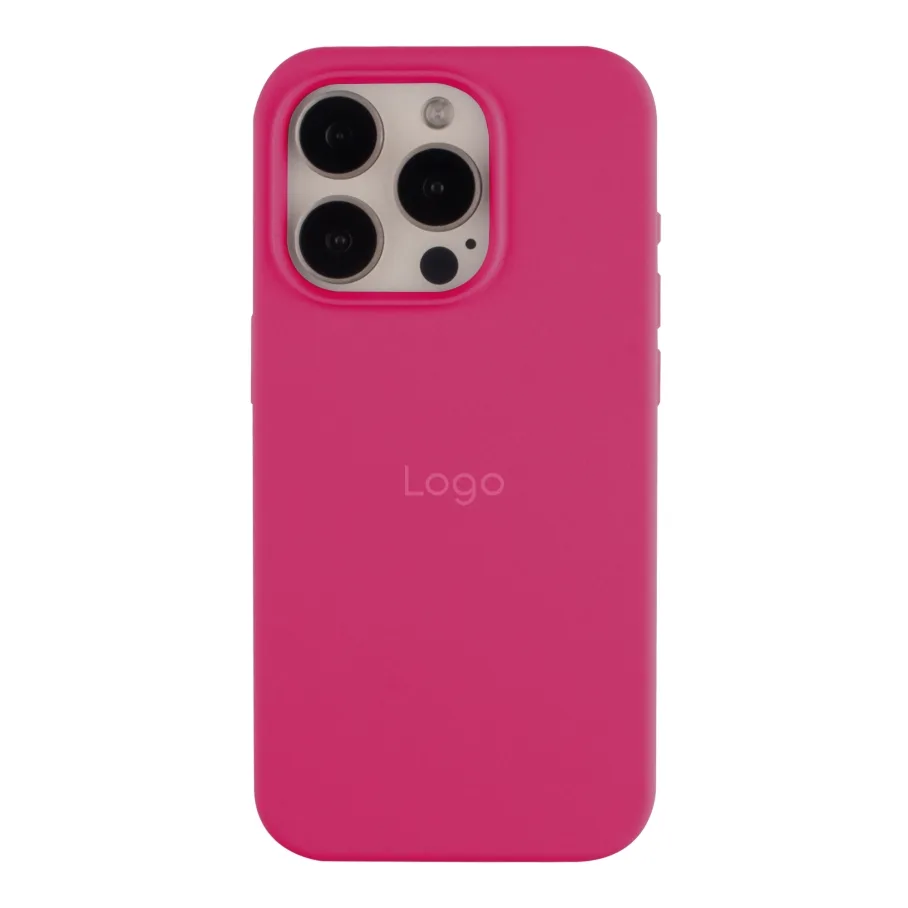 Чехол Silicone Case Full Size (AA) для iPhone 15 Pro Max 48.Dragon Fruit