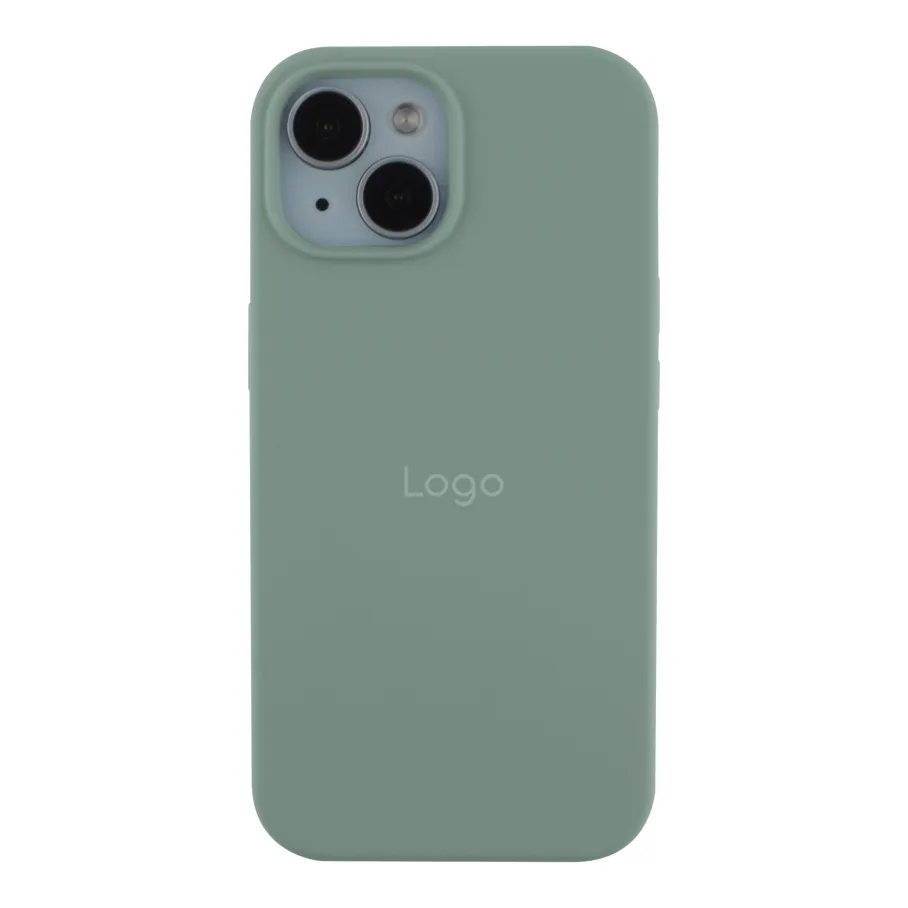 Чехол для iPhone 15 Plus, цвет бирюзовый