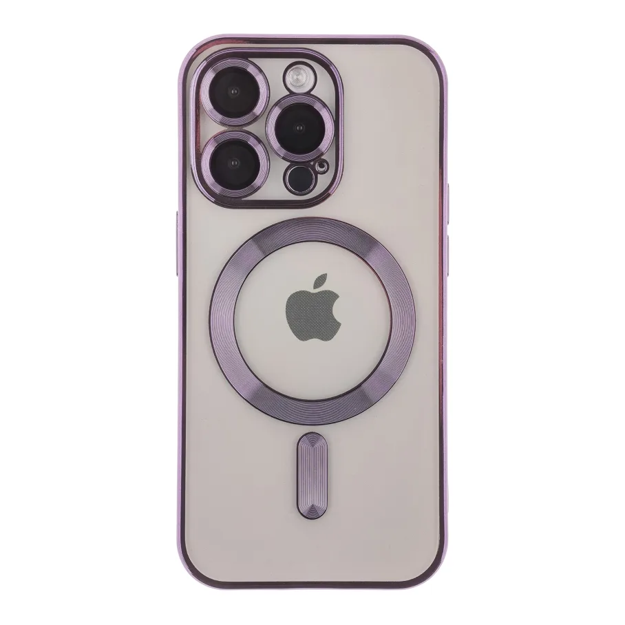 Чехол для iPhone 14 Pro Max с MagSafe, цвет темно-фиолетовый