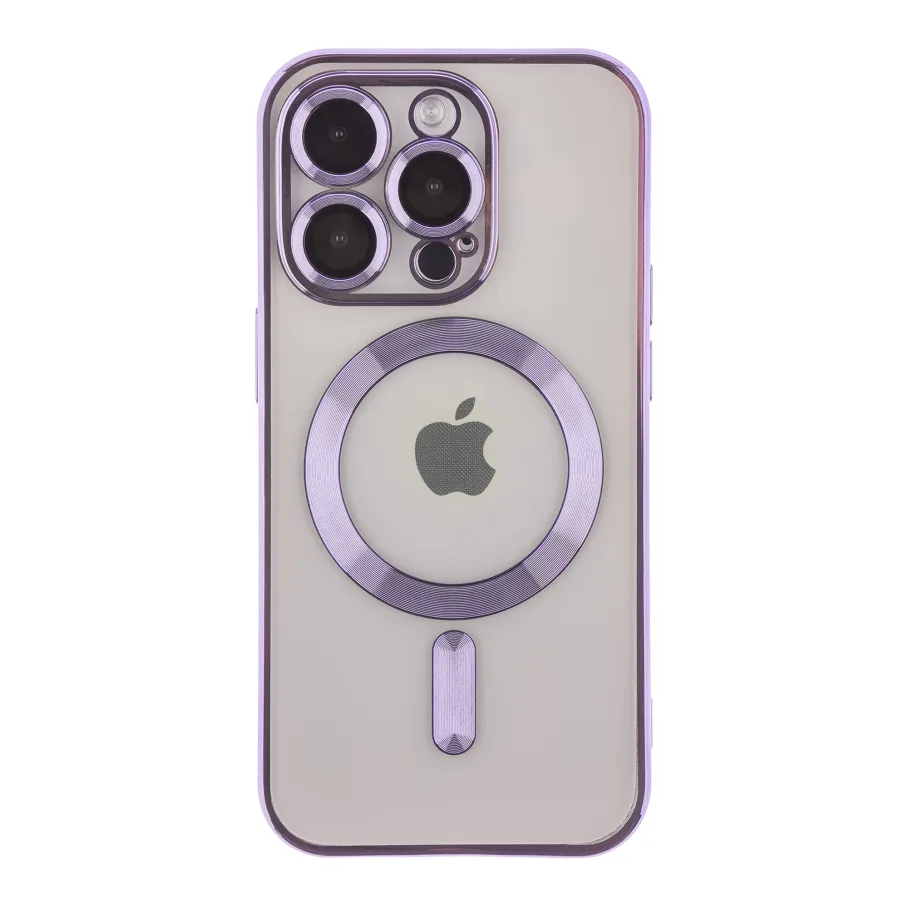 Чехол для iPhone 13 Pro Max с MagSafe, цвет фиолетовый