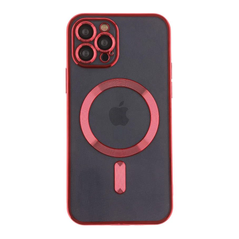 Чехол для iPhone 12 Pro с MagSafe, цвет красный