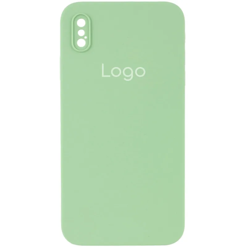 Чехол для iPhone Xs Max, цвет мятный