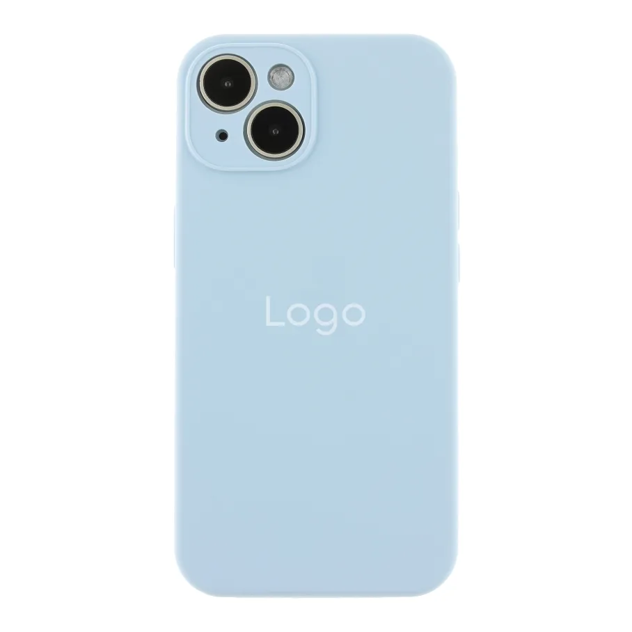 Чехол Silicone Case Full Size with Frame для iPhone 13 05.Lilac