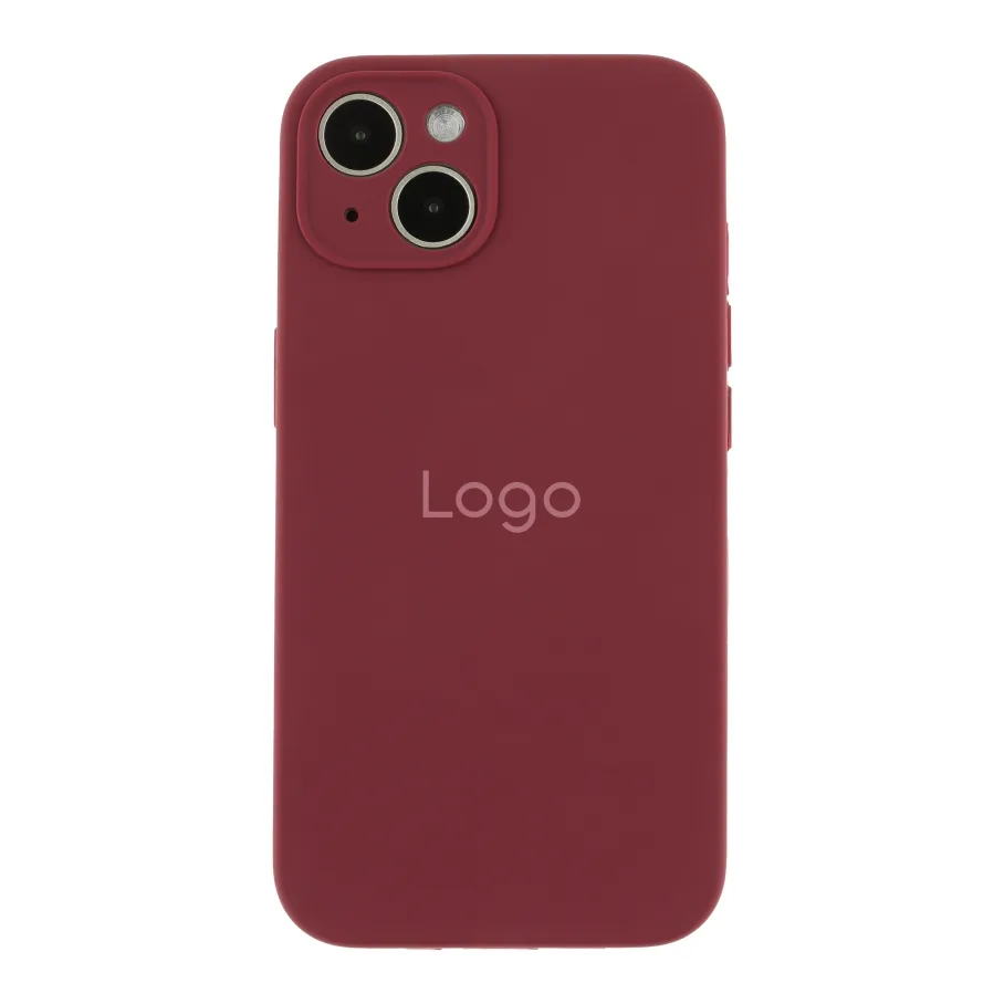 Чехол Silicone Case Full Size with Frame для iPhone 13 73.Plum