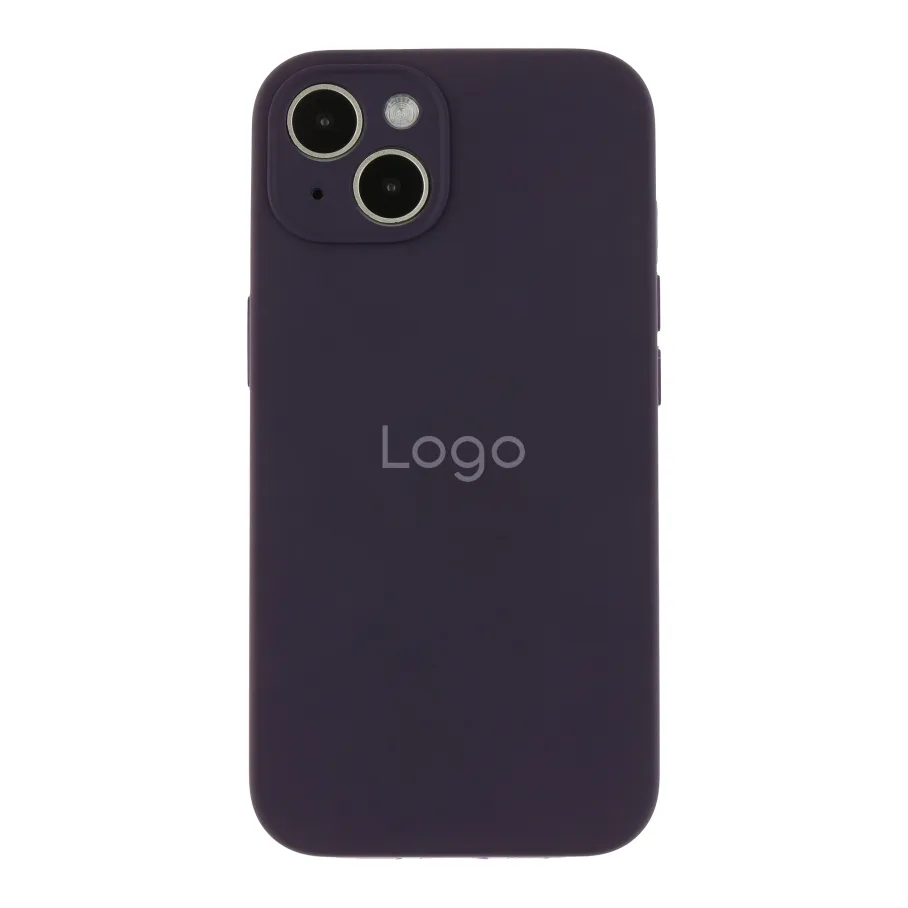 Чехол Silicone Case Full Size with Frame для iPhone 13 82.Elderberry