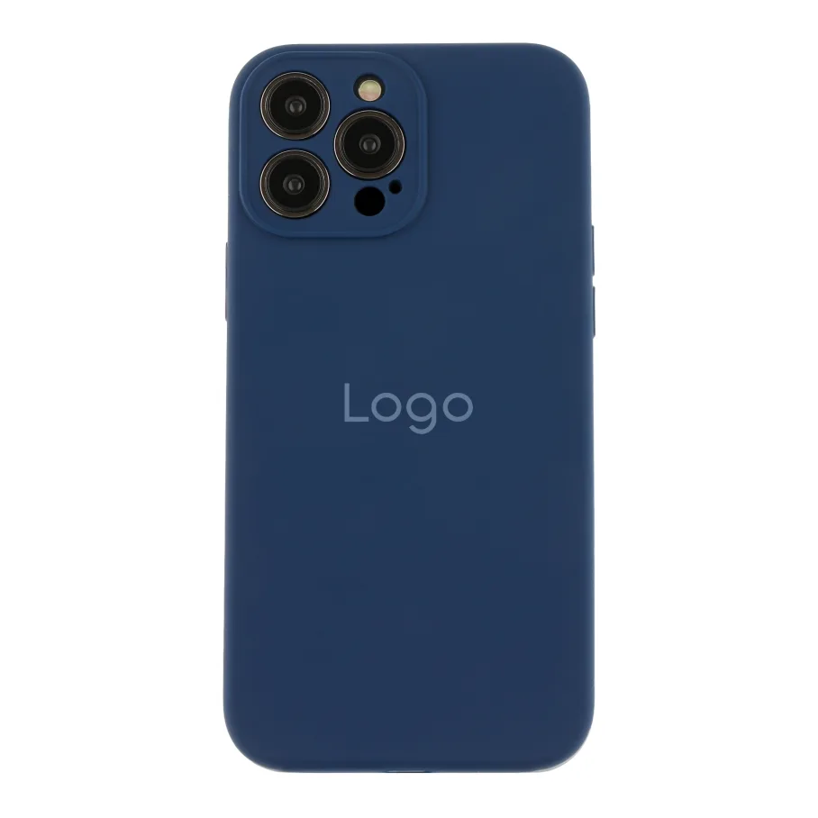 Чехол Silicone Case Full Size with Frame для iPhone 13 Pro 70.Deep Navy