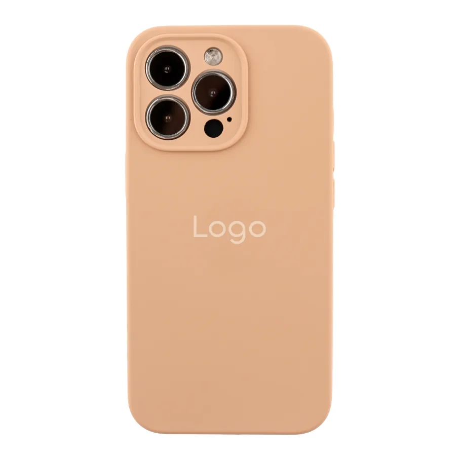 Чехол Silicone Case Full Size with Frame для iPhone 13 Pro 92.Desert Gold