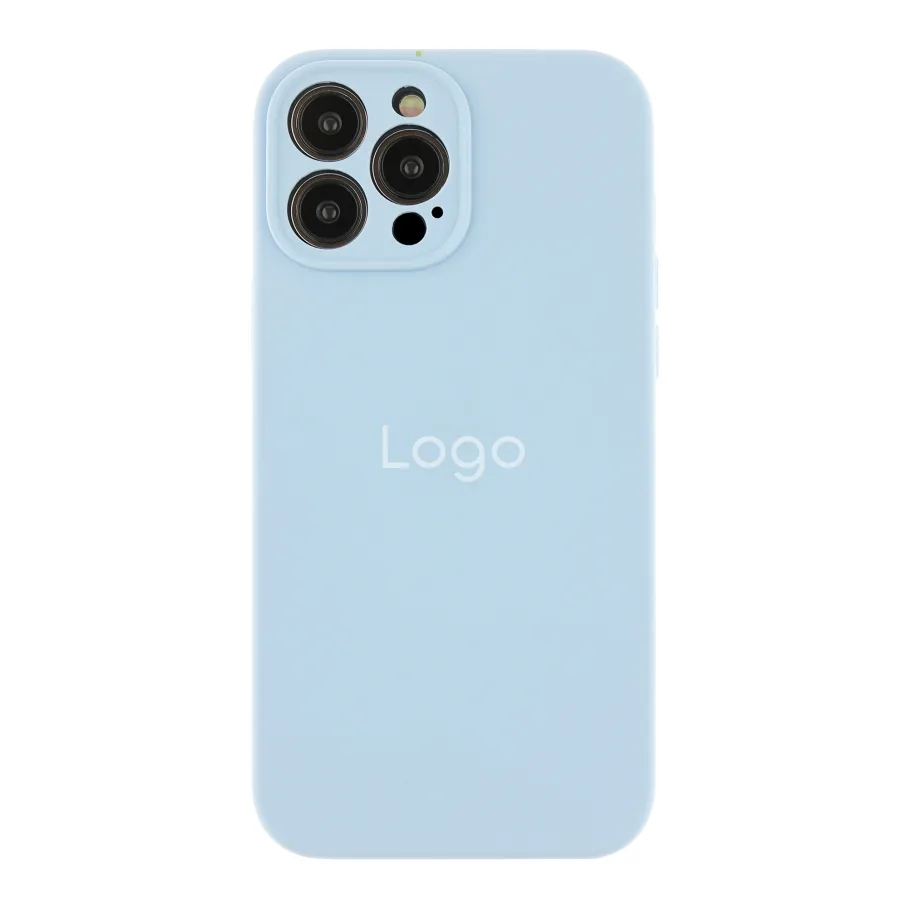 Чехол Silicone Case Full Size with Frame для iPhone 13 Pro Max 05.Lilac