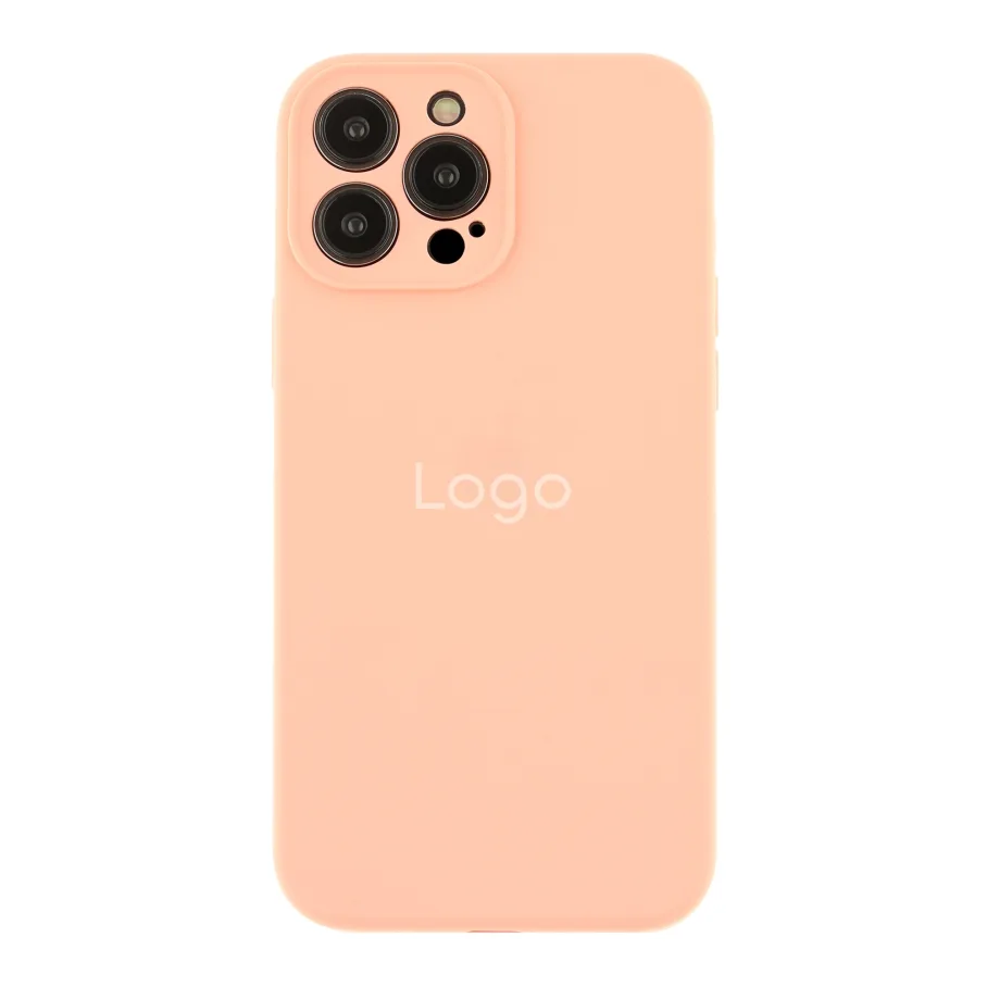 Чехол для iPhone 13 Pro Max, цвет грейпфрутовый