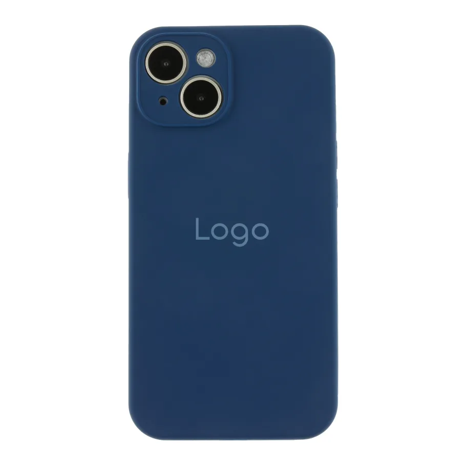 Чехол Silicone Case Full Size with Frame для iPhone 14 70.Deep Navy
