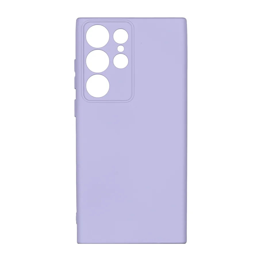 Чехол Silicone Cover Full Camera (A) для Samsung Galaxy S23 Ultra 5G (S918) 05.Lilac