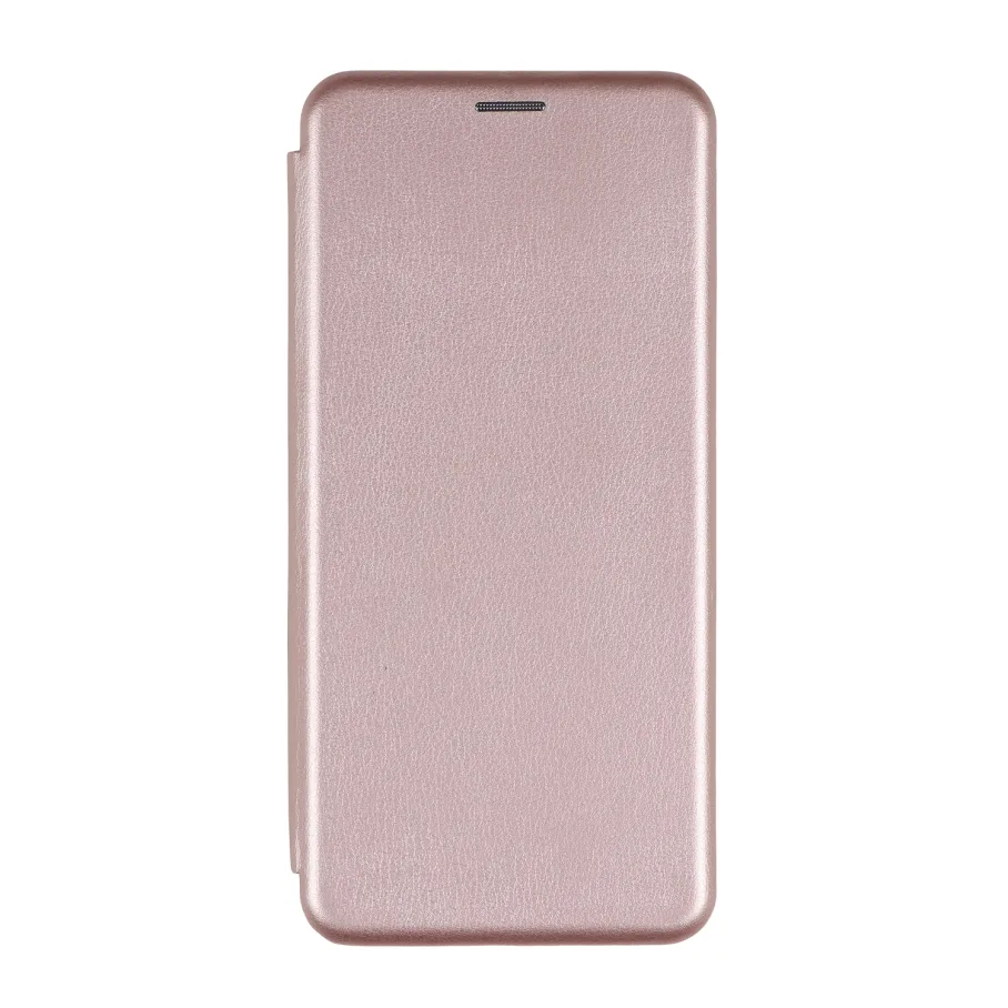 Чехол-книжка кожа для Samsung Galaxy M14 5G, цвет розовое золото