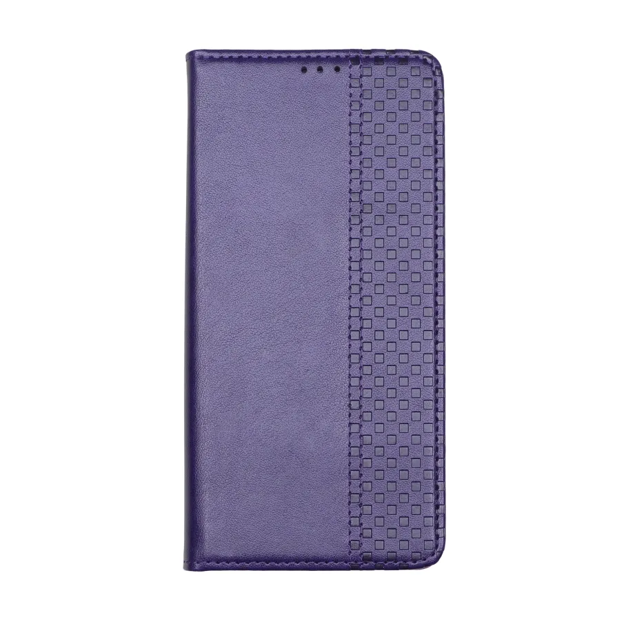Чехол-книжка Chess Skin для Samsung Galaxy M14 5G, цвет темно-фиолетовый