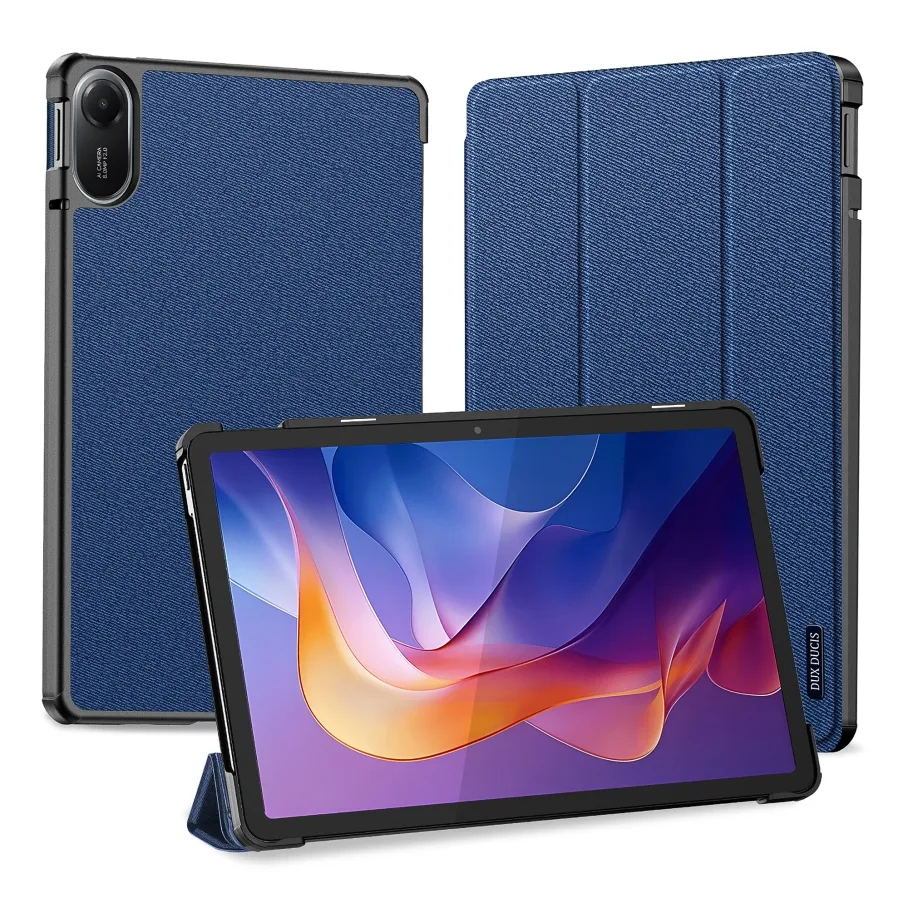 Чехол Dux Ducis Domo для Xiaomi Redmi Pad 2 9,7"/Poco Pad C1 Auto Sleep Wake Blue