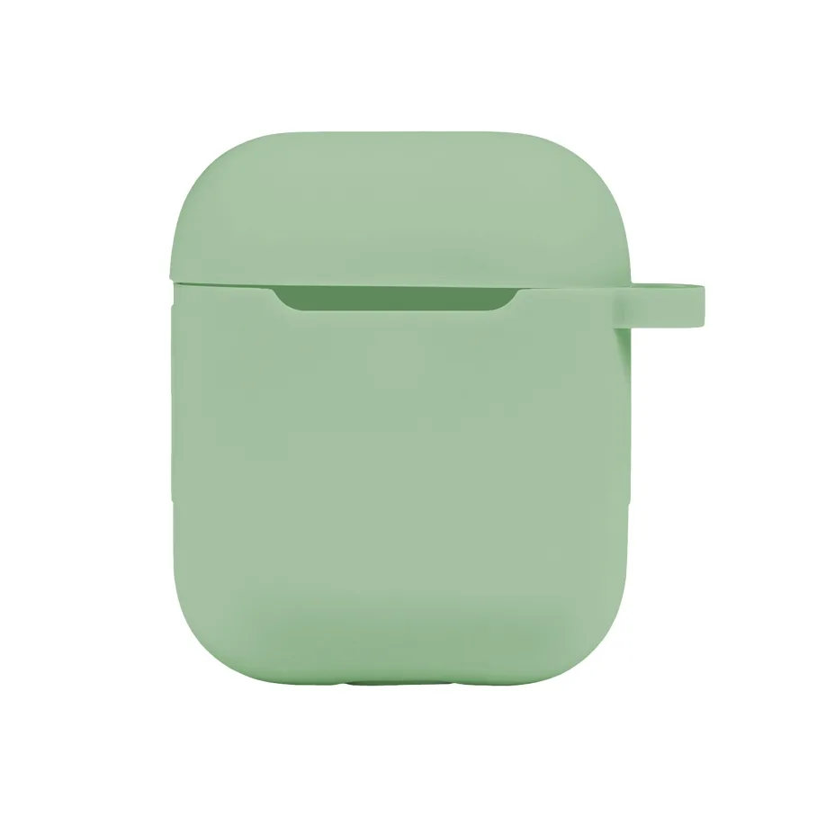 Футляр с крючком для AirPods 1/2, цвет мятный